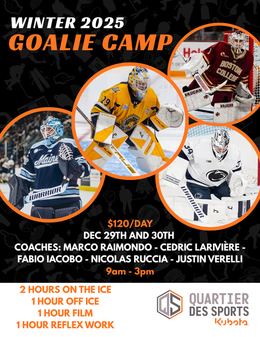 CAMP D'HIVER DES GARDIENS DE BUT 2025 / GOALIE WINTER CAMP 2025