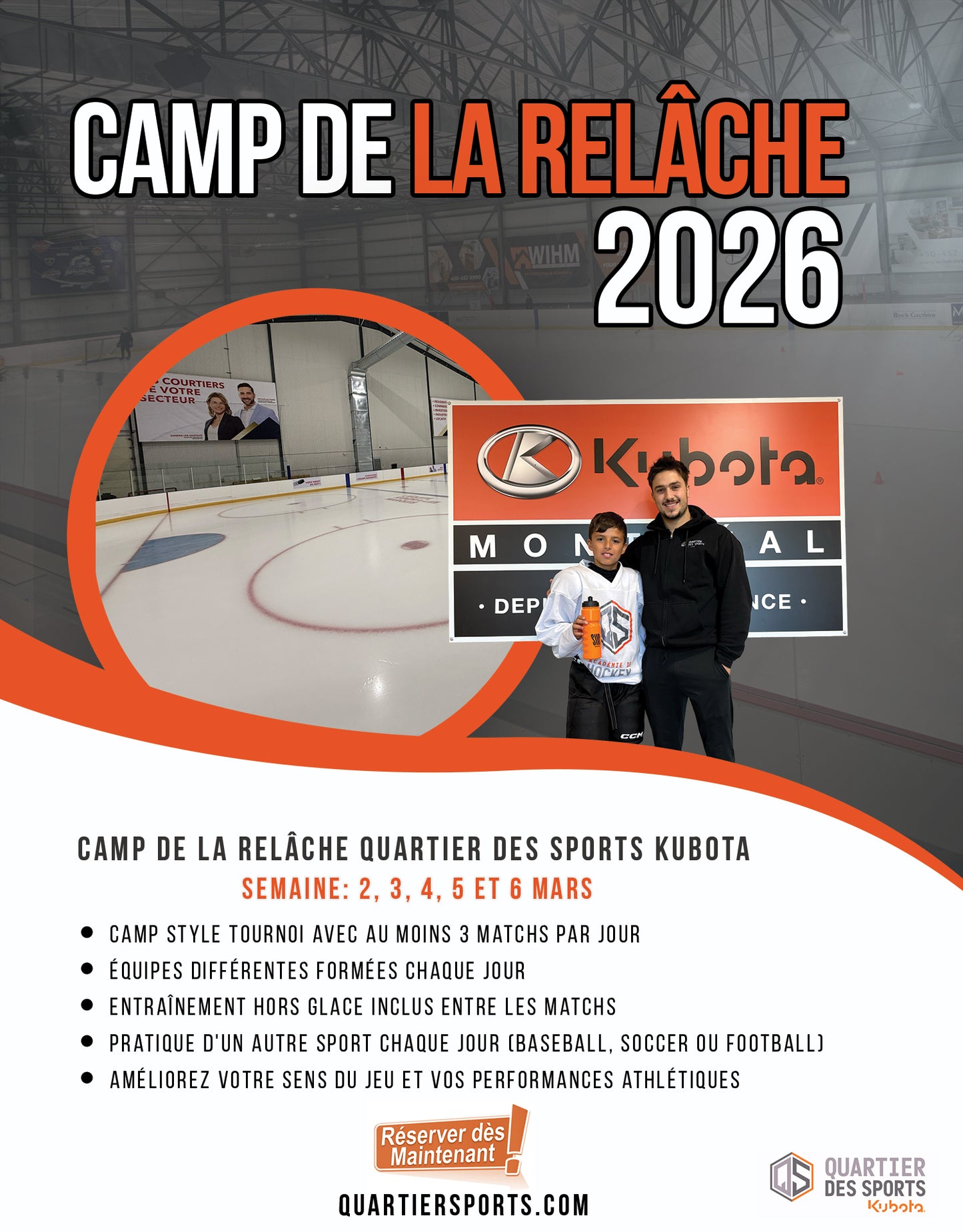 Camp de la relâche 2026