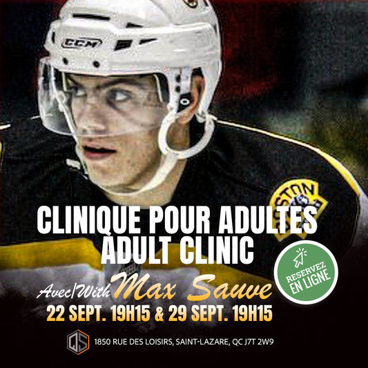 Clinique pour adultes avec Max Sauve
