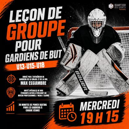 Goalie Lesson U13-U15-U18