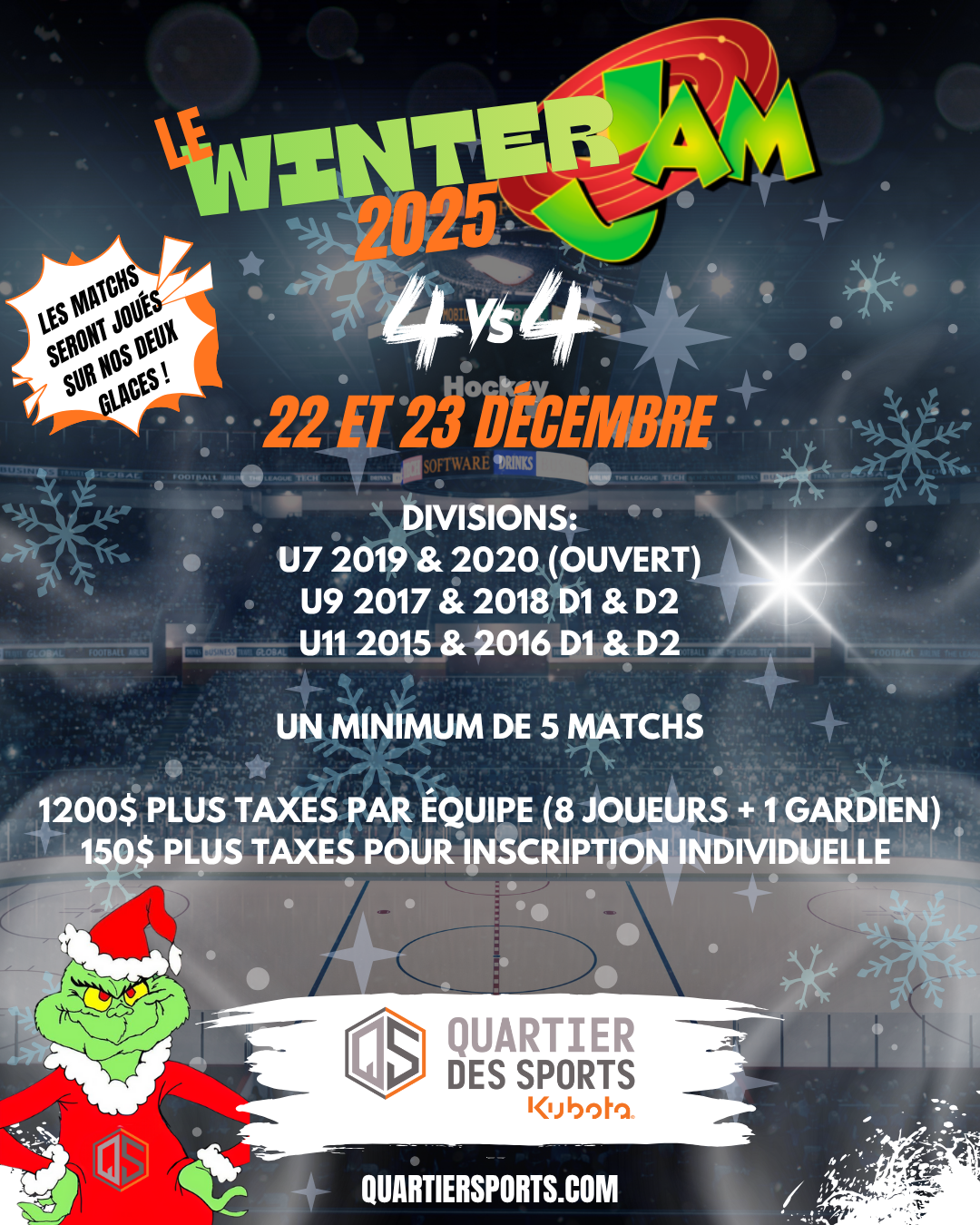 4v4 Winter Jam Tournament